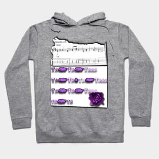 Deep purple Hoodie